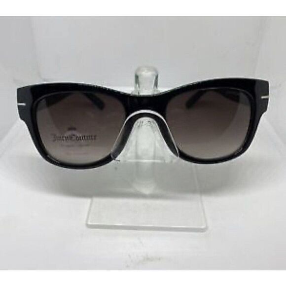 JUICY COUTURE new Womens SUNGLASSES Black Green Square black Lens WJC81SG05 - Picture 1 of 8